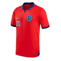 Camisa de time de futebol Inglaterra Phil Foden #20 Replicas 2º Equipamento Mundo 2022 Manga Curta